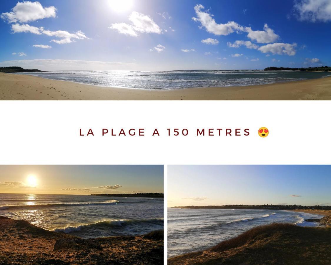 Maisonnette T2 Bord De Mer Guidel Plage Esterno foto